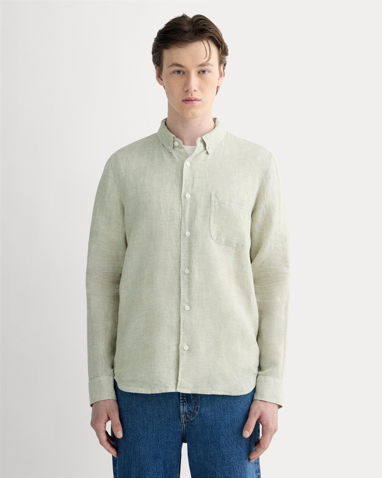 Mens Classic Shirt in Linen by Everlane Product Image