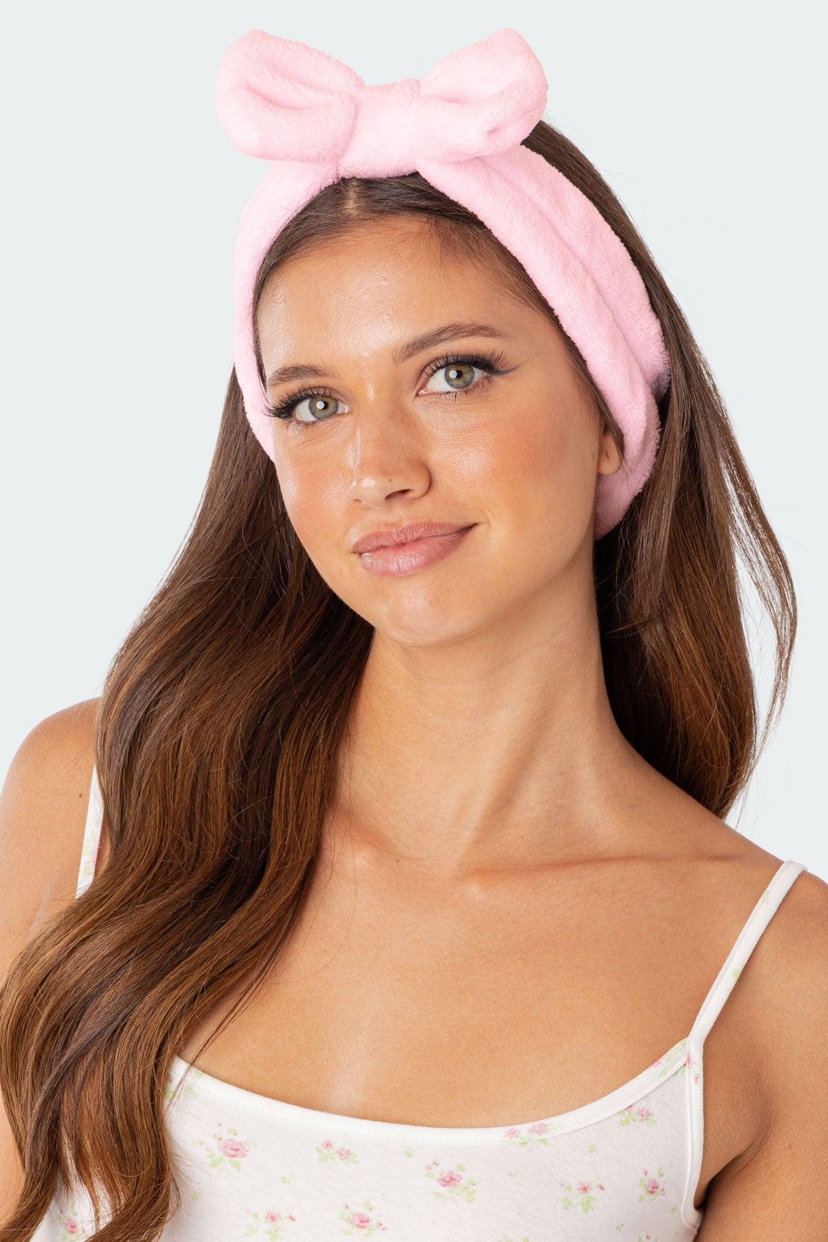 Get Unready Fluffy Bow Headband Product Image