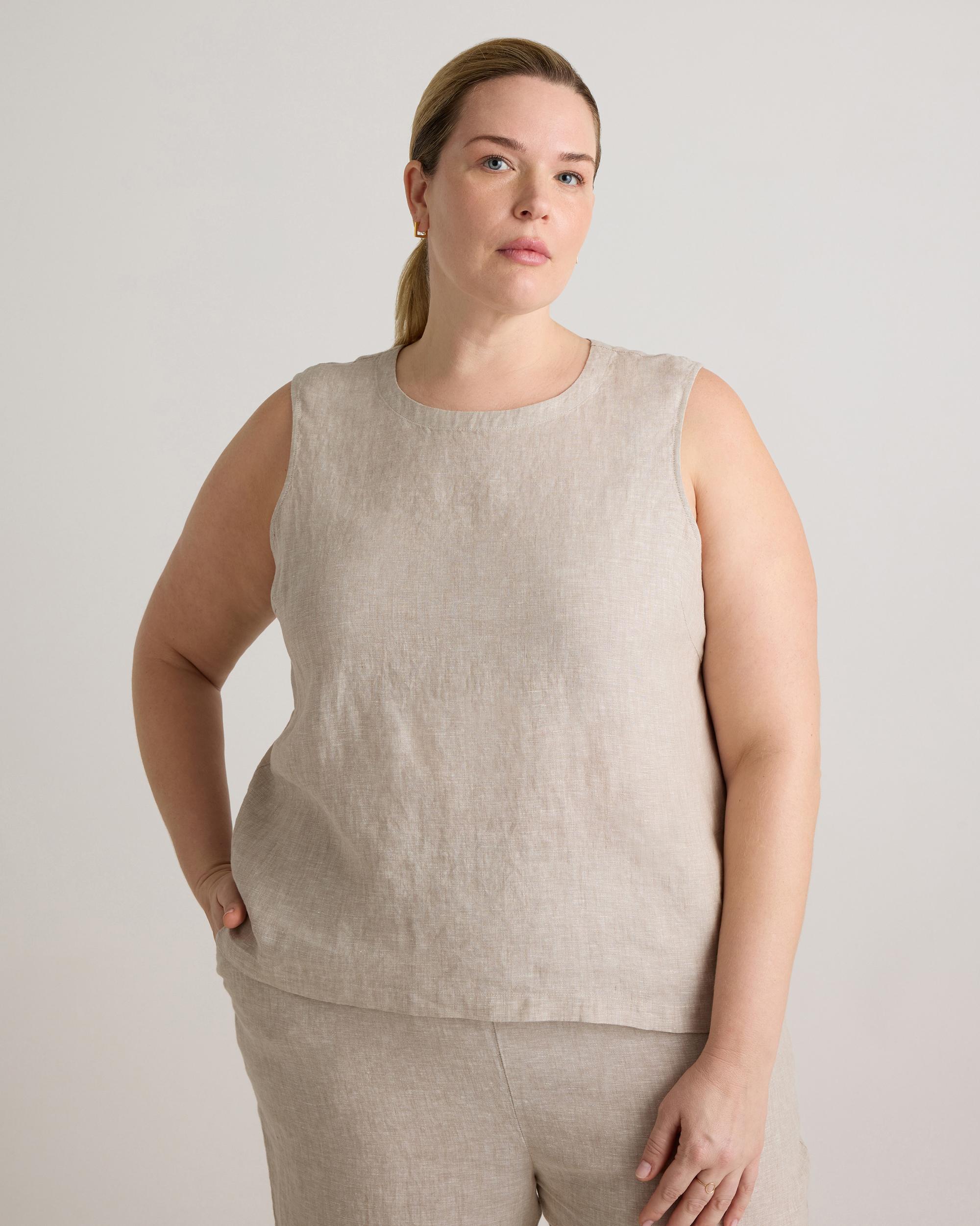 Quince | Women's 100% European Linen Tank Top Product Image