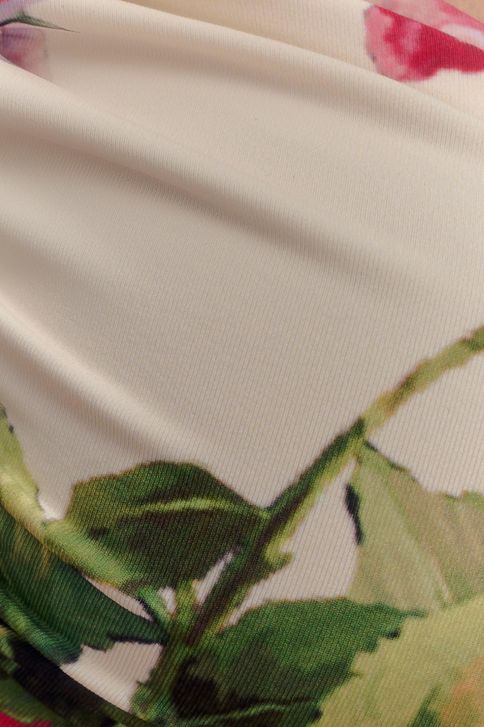 Rosmunda Ruched Bikini Top - Sonia Rose Print Product Image