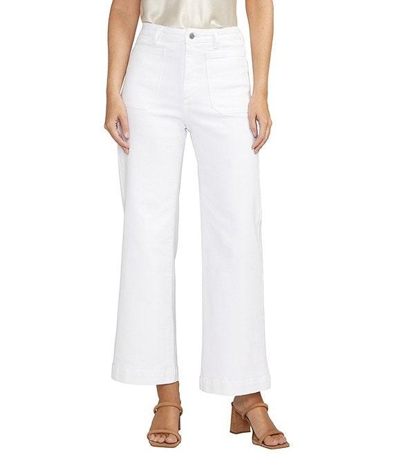 Silver Jeans Co. Vintage High Rise Mid Stretch Wide Leg Jeans Product Image