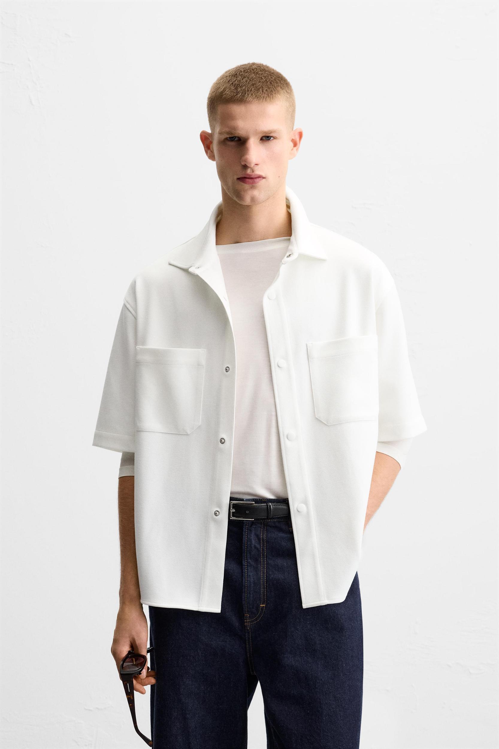 STRETCH OVERSHIRT Product Image