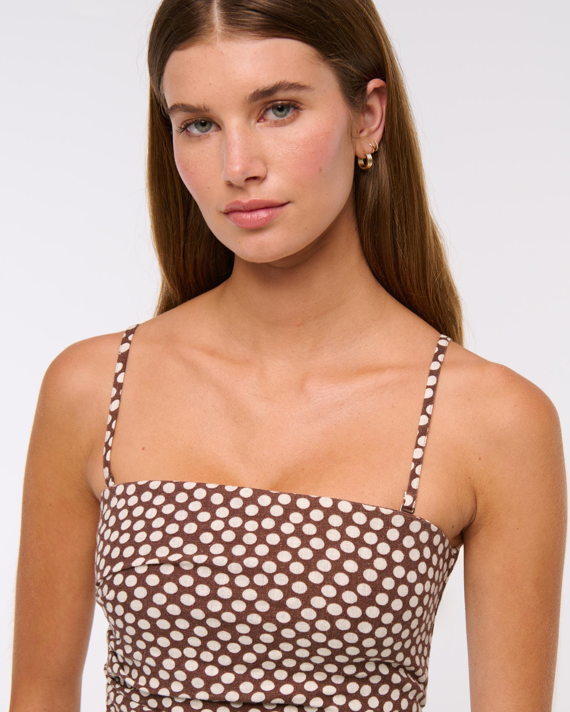 Linen-Blend Tube Top Product Image