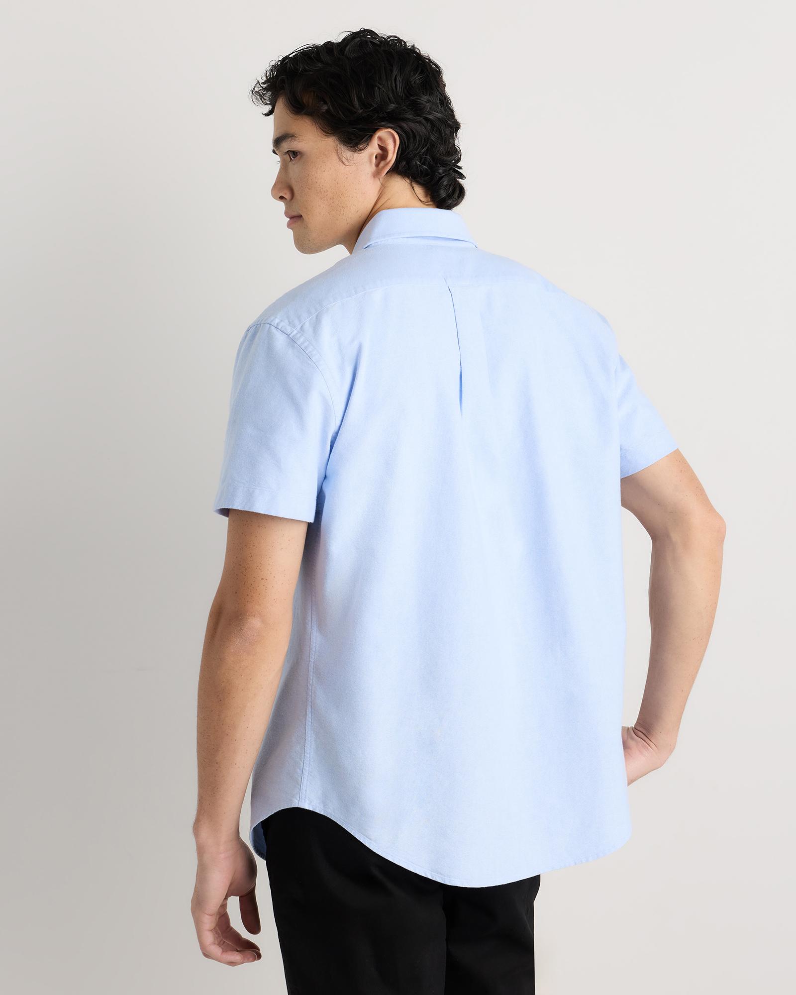 Quince | Men's Short Sleeve Oxford Shirt Organic Cotton Product Image