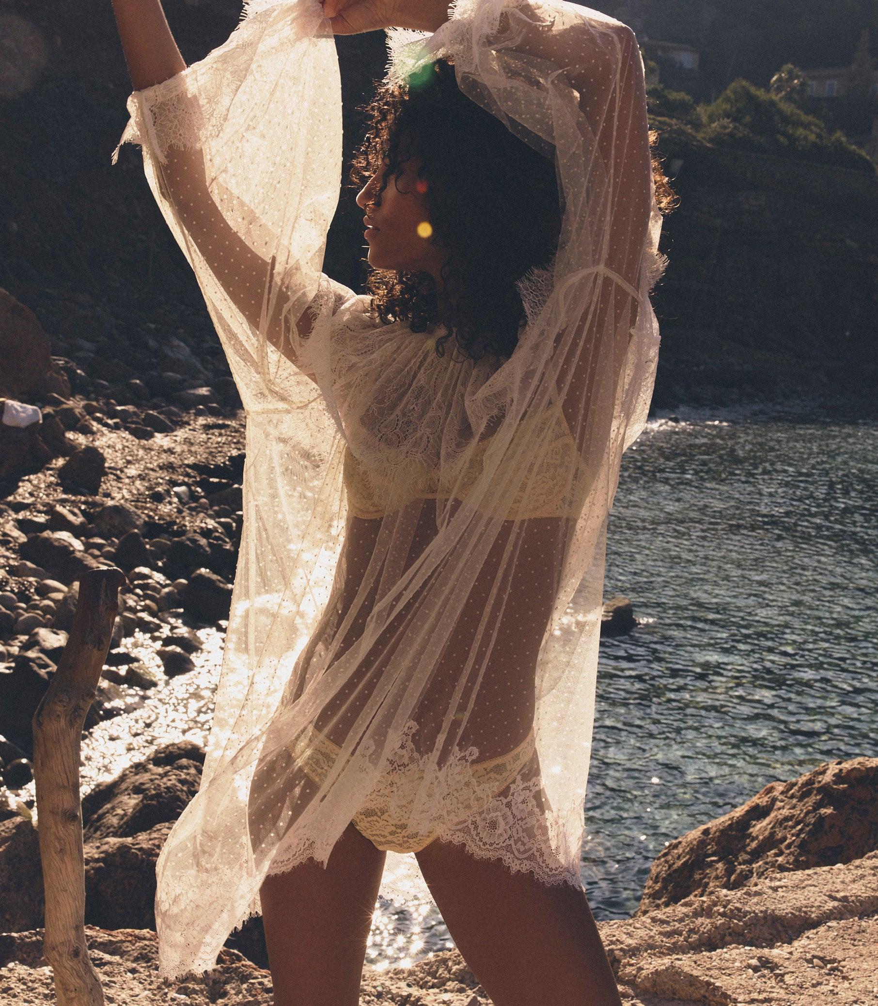 LILITH DRESS -- CREME DE LUNE Product Image