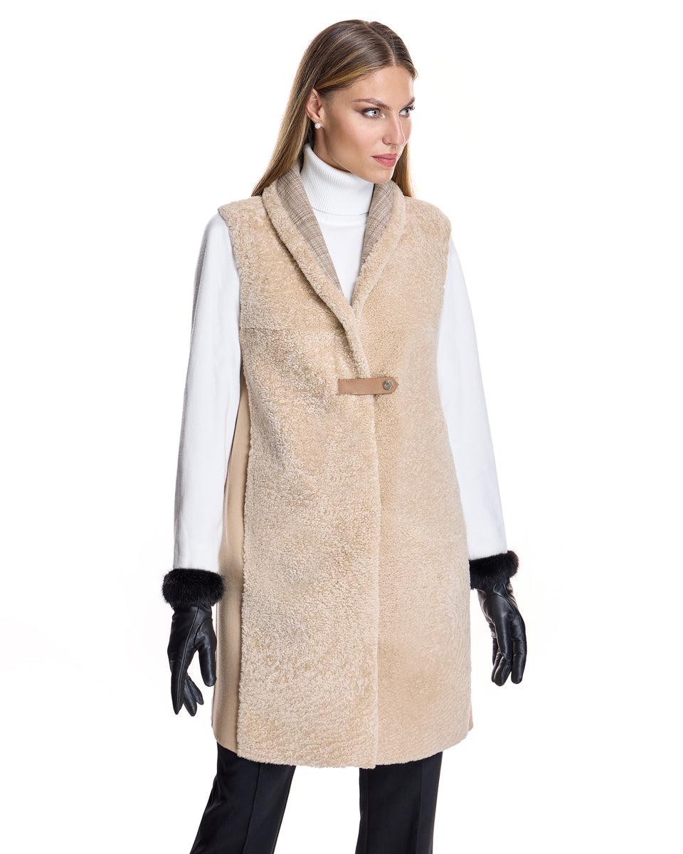 Shearling Lamb Vest Product Image