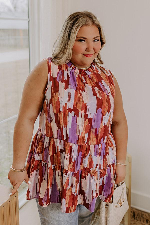 Sending Love To You Shift Top Curves Product Image