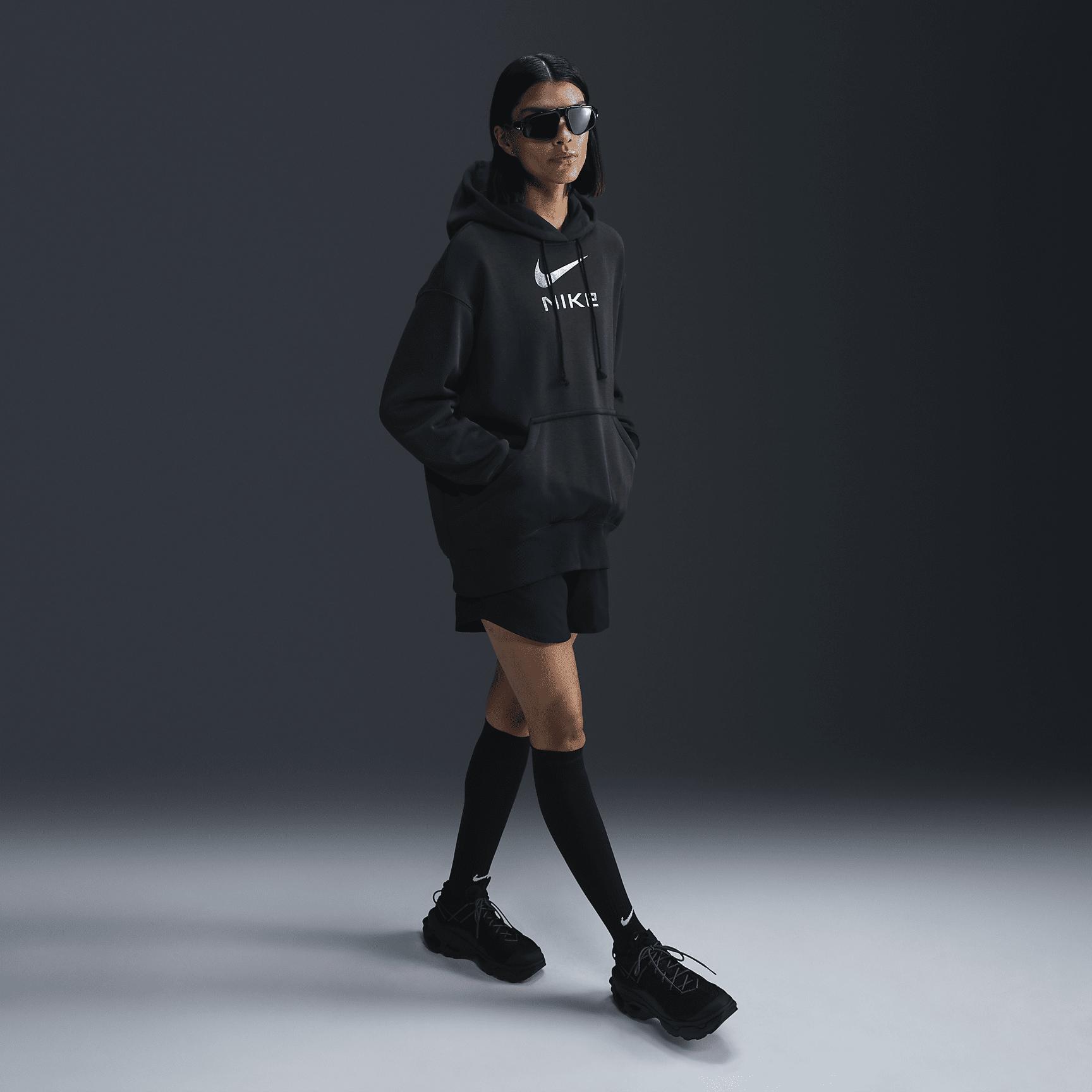 Nike Sportswear Phoenix Fleece Women's Oversized Pullover Graphic Hoodie Product Image