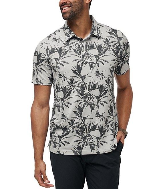 TravisMathew Performance Stretch Featherweight Coast Short Sleeve Polo Shirt Product Image