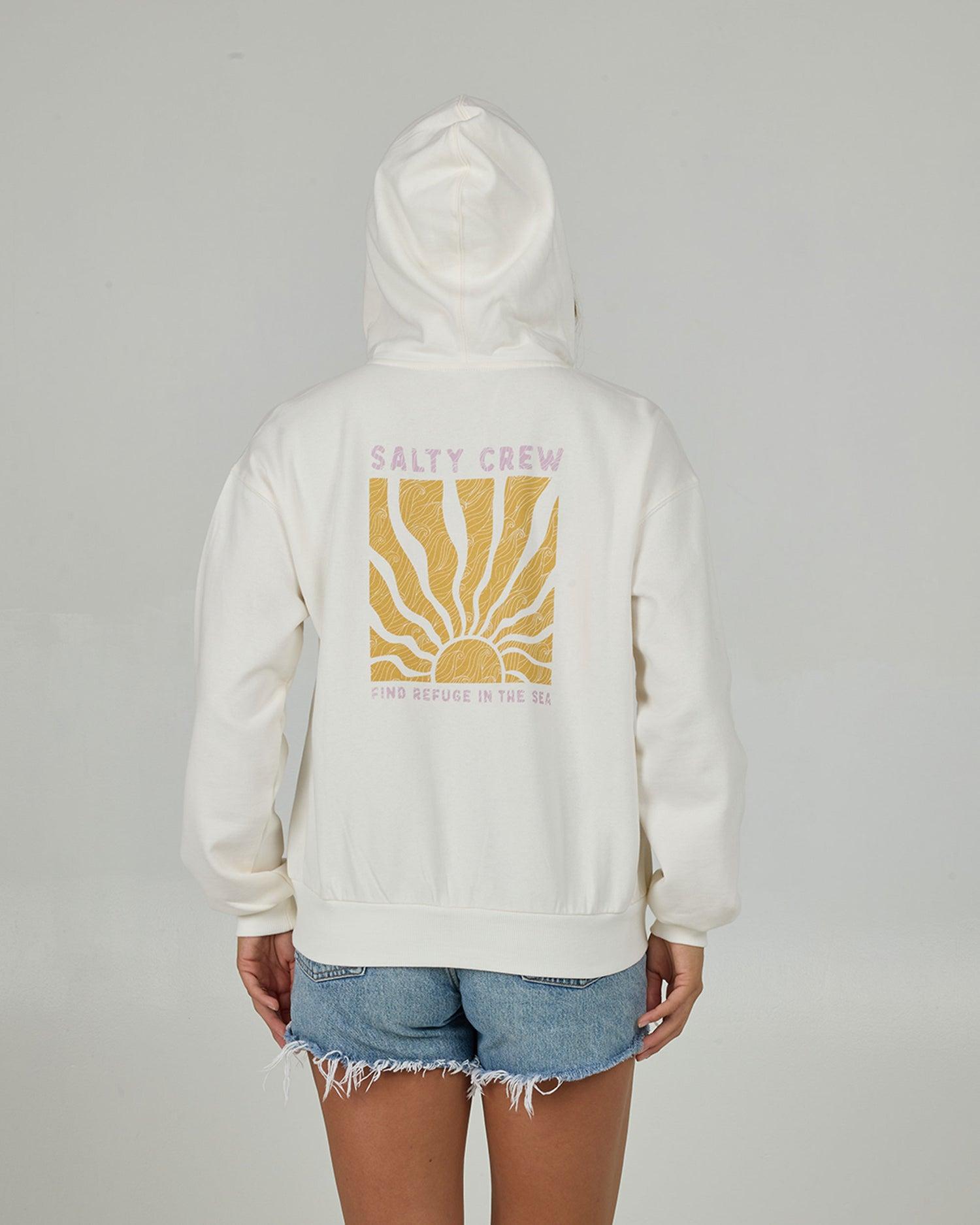 Perfect Set Zip Hoody - Off White Product Image