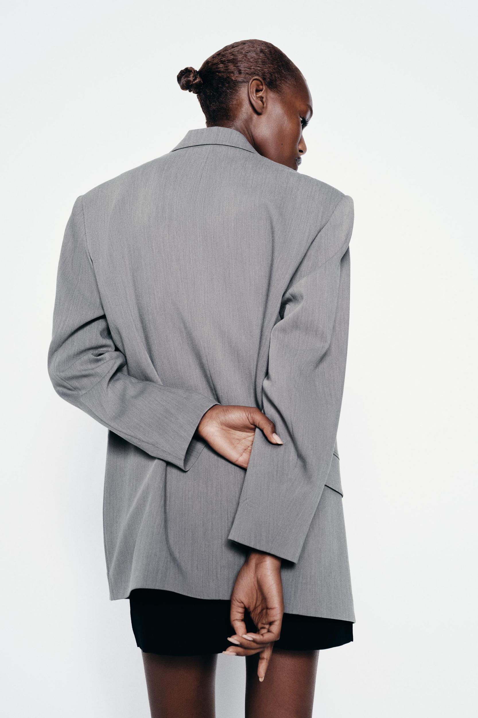 OVERSIZED DOUBLE BREASTED BLAZER Product Image