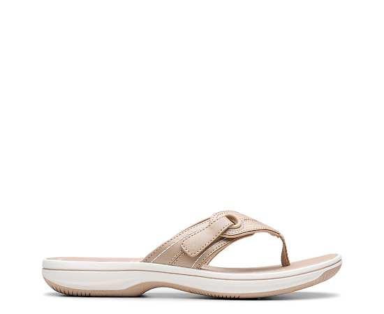 Clarks Womens Breeze Reyna Flip Flop Sandal Product Image