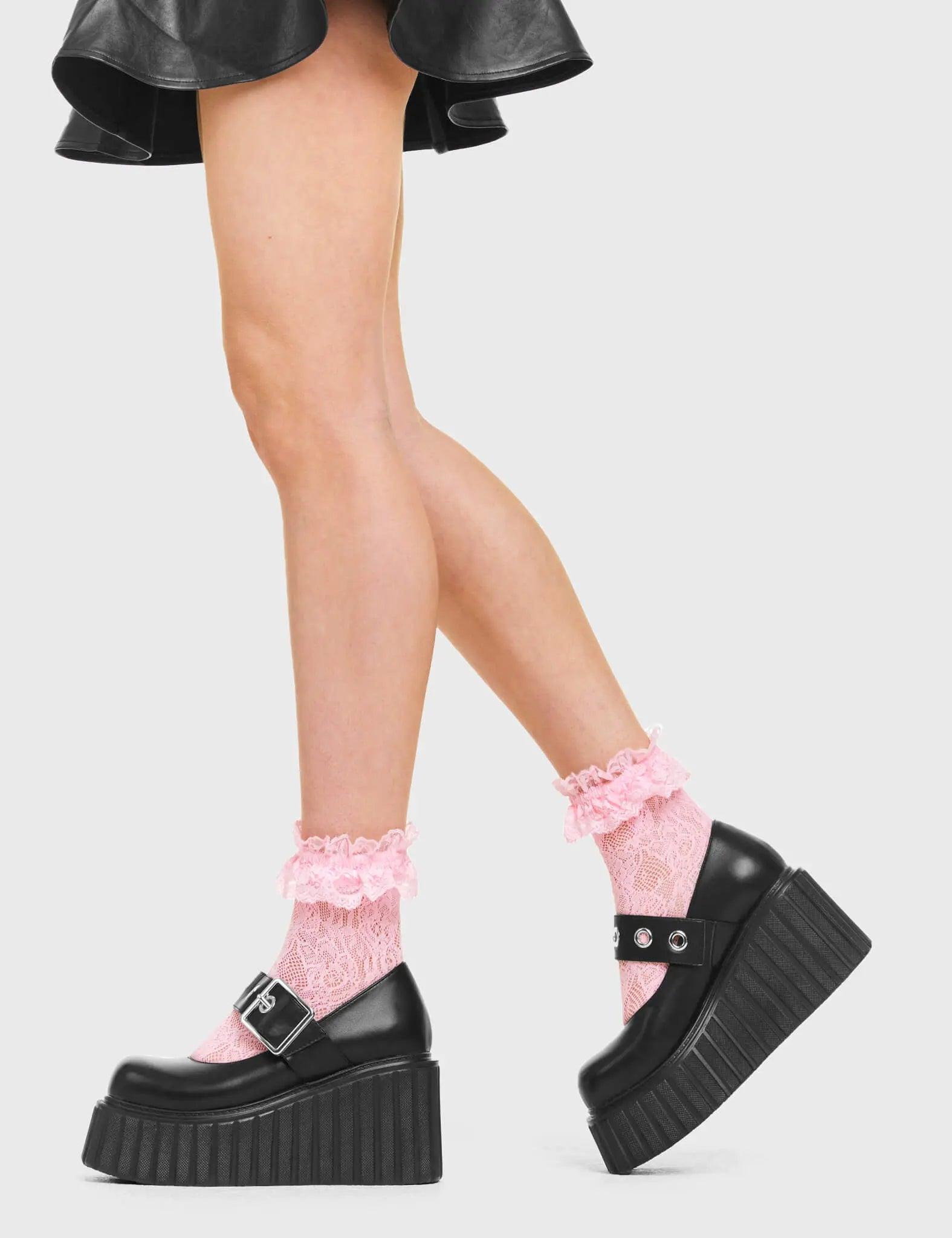 Survivor Chunky Platform Creeper Shoes Product Image
