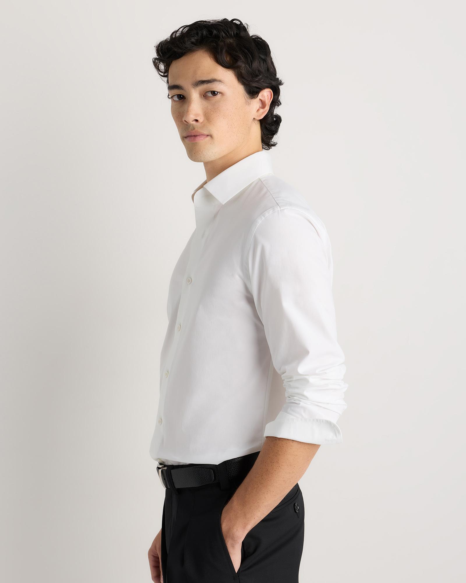 Quince | Men's Stretch Poplin Shirt Size XL, Organic Cotton Product Image