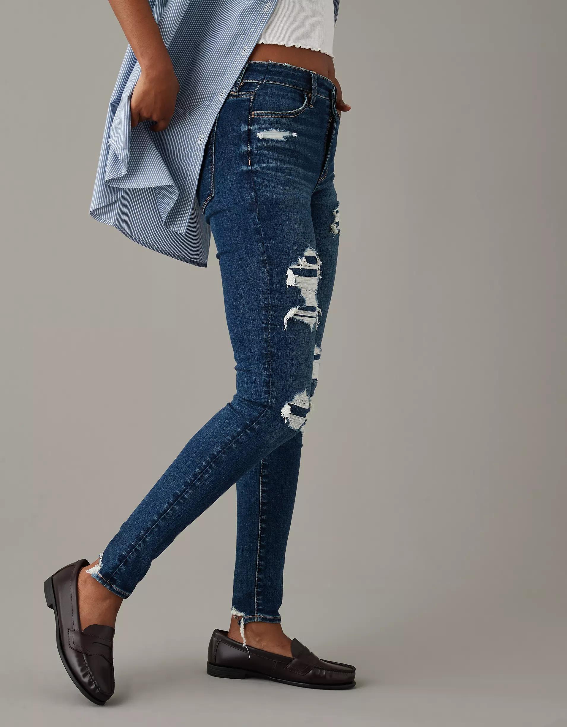 AE Next Level High-Waisted Patched Jegging Product Image