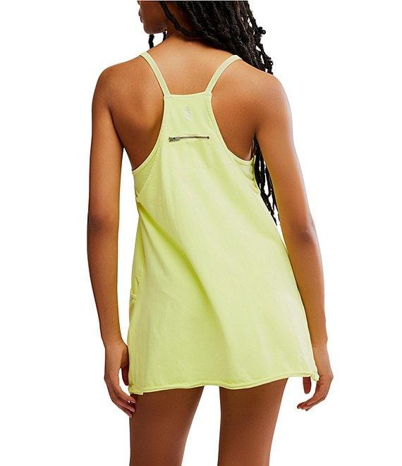 Free People FP Movement Hot Shot Scoop Neck Sleeveless Patch Pocket Mini Dress Product Image