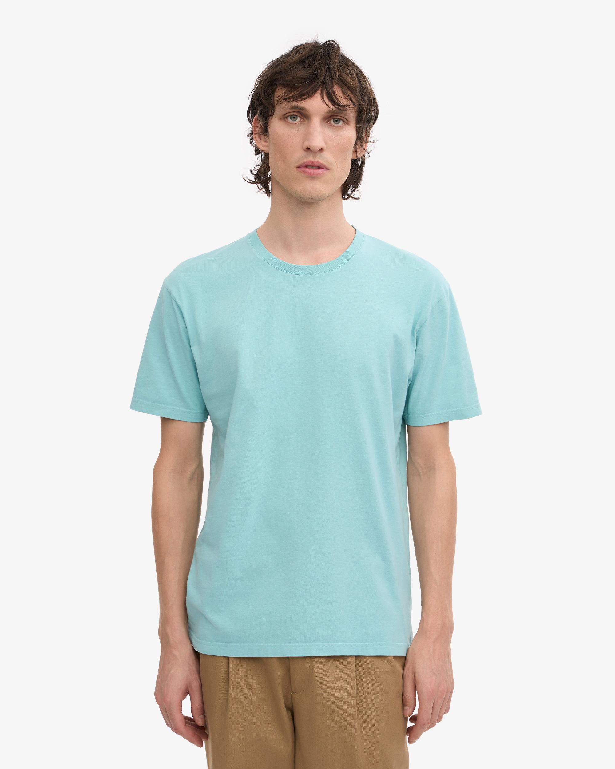 Classic Organic Tee - Teal Blue Product Image