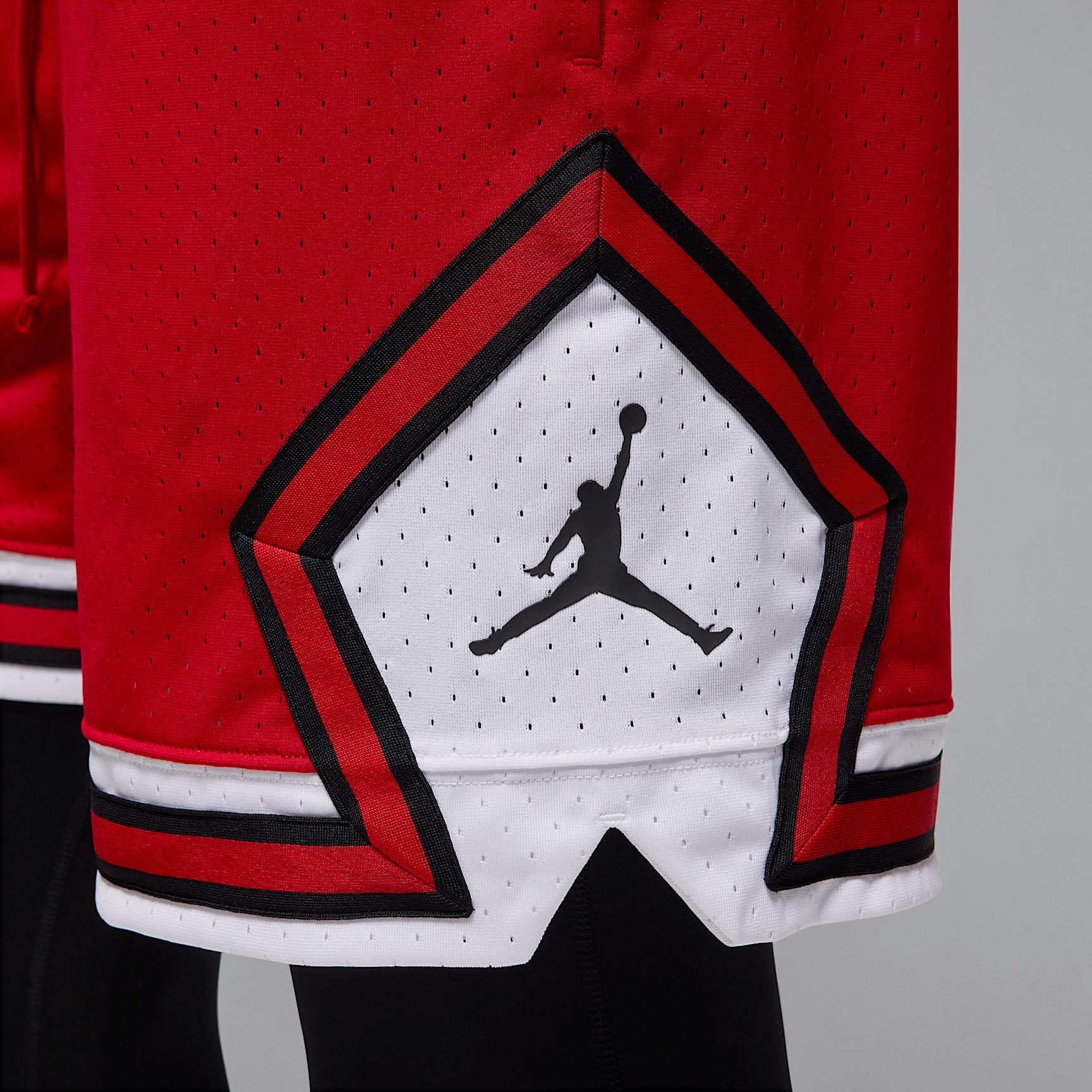Mens Jordan Sport Dri-FIT Mesh Diamond Shorts | HF9910-687 Product Image