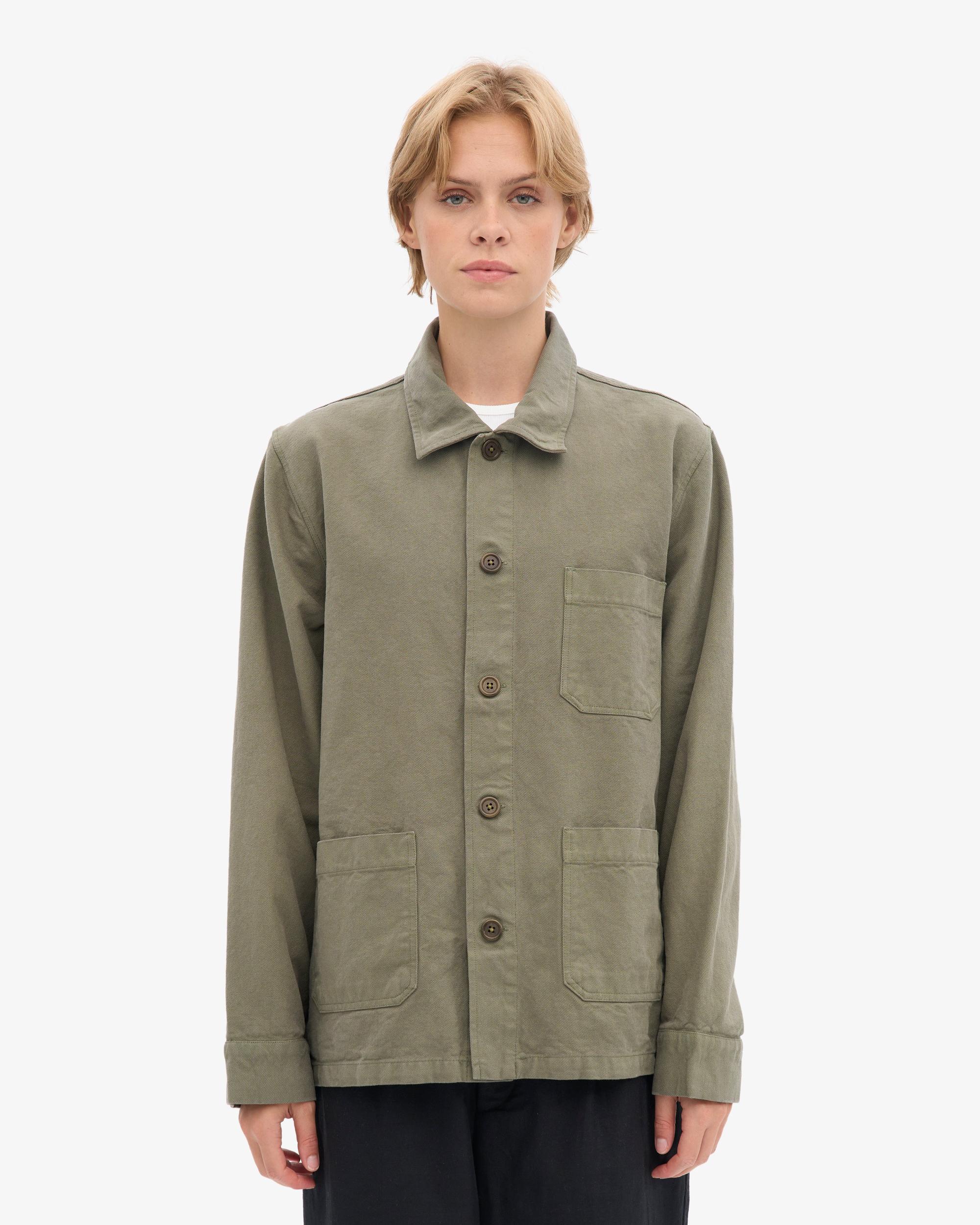 Organic Workwear Jacket - Ocean Green Product Image