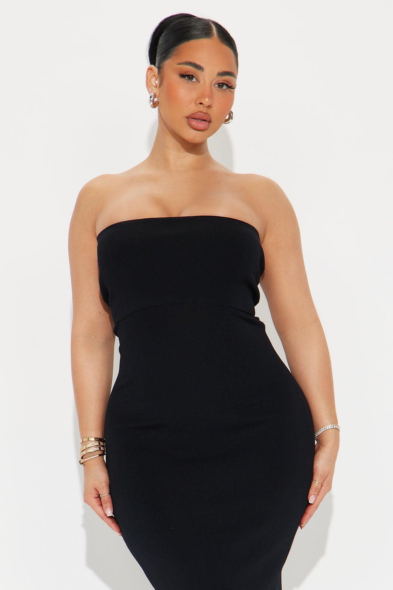 Jenna Maxi Tube Dress - Black Product Image