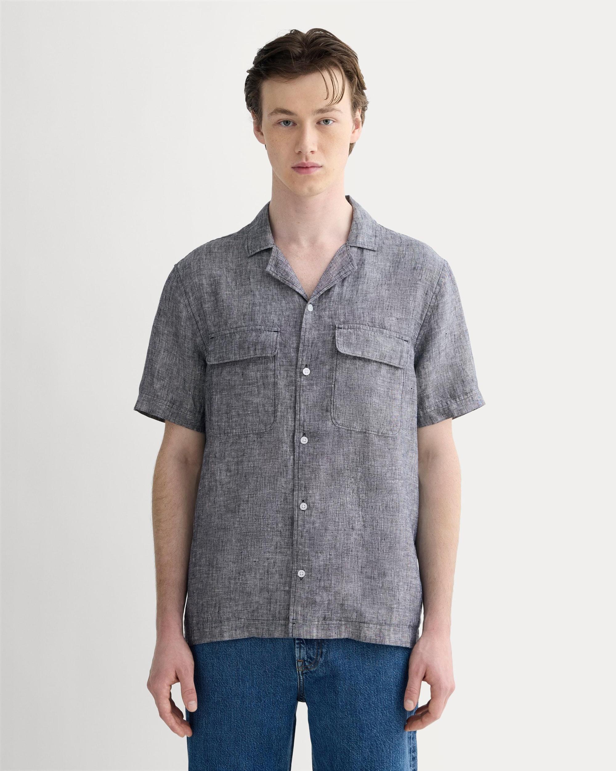 Mens Resort Shirt in Linen by Everlane Product Image