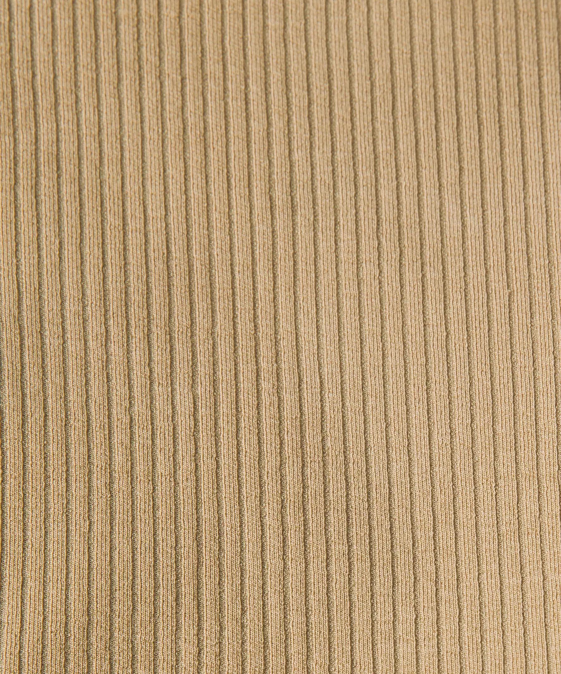 Ribbed Softstreme Zip-Leg High-Rise Cropped Pant 25" Product Image