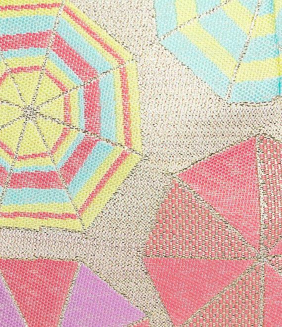 Trina Turk Rico Jacquard Umbrella Print High Rise Coordinating Pencil Skirt Product Image