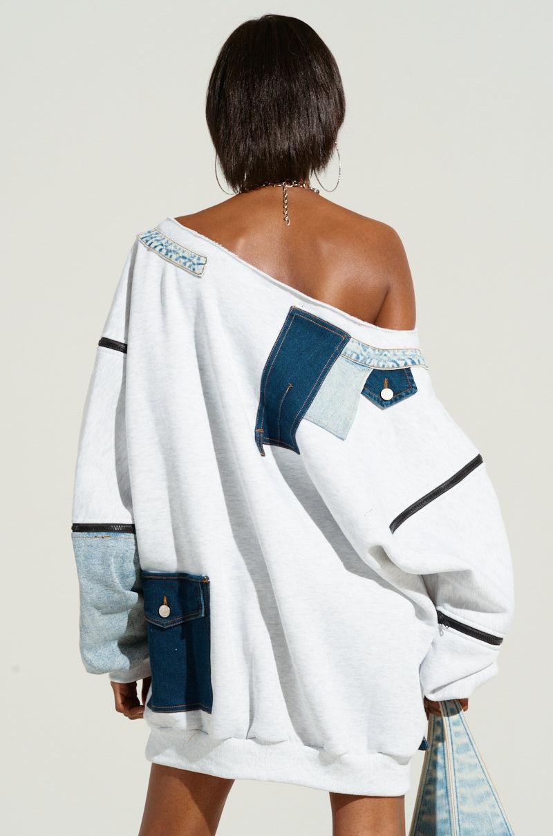 ADIRA MINI SWEATER DRESS Product Image
