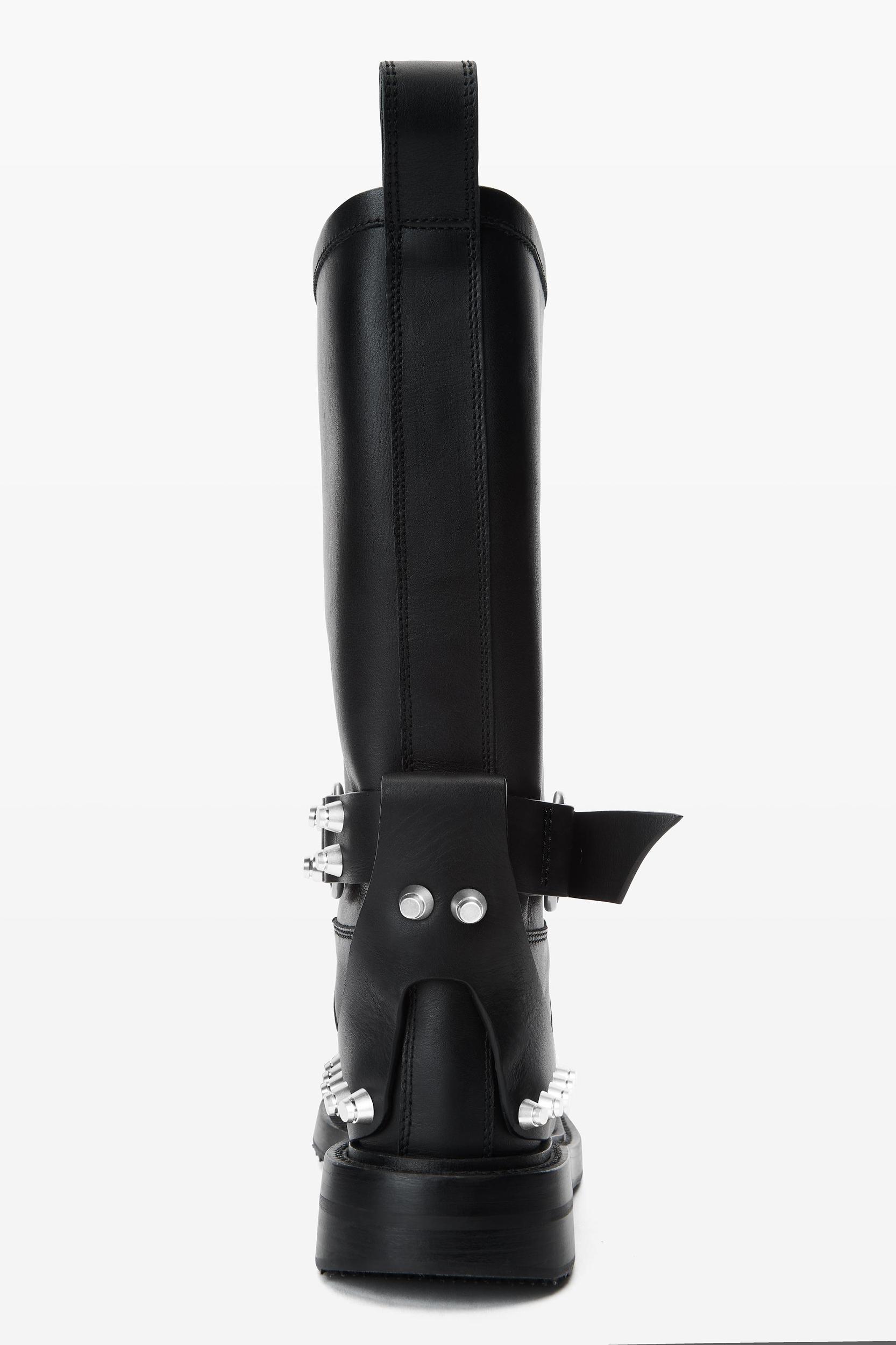 Dixon Buckle Boot In Leather Product Image