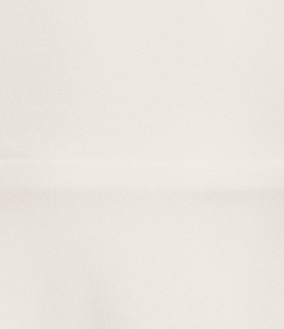 Next Up Short Flutter Sleeve V-Neck Back Twist Cut Out Loop And Button Solid Dress Product Image