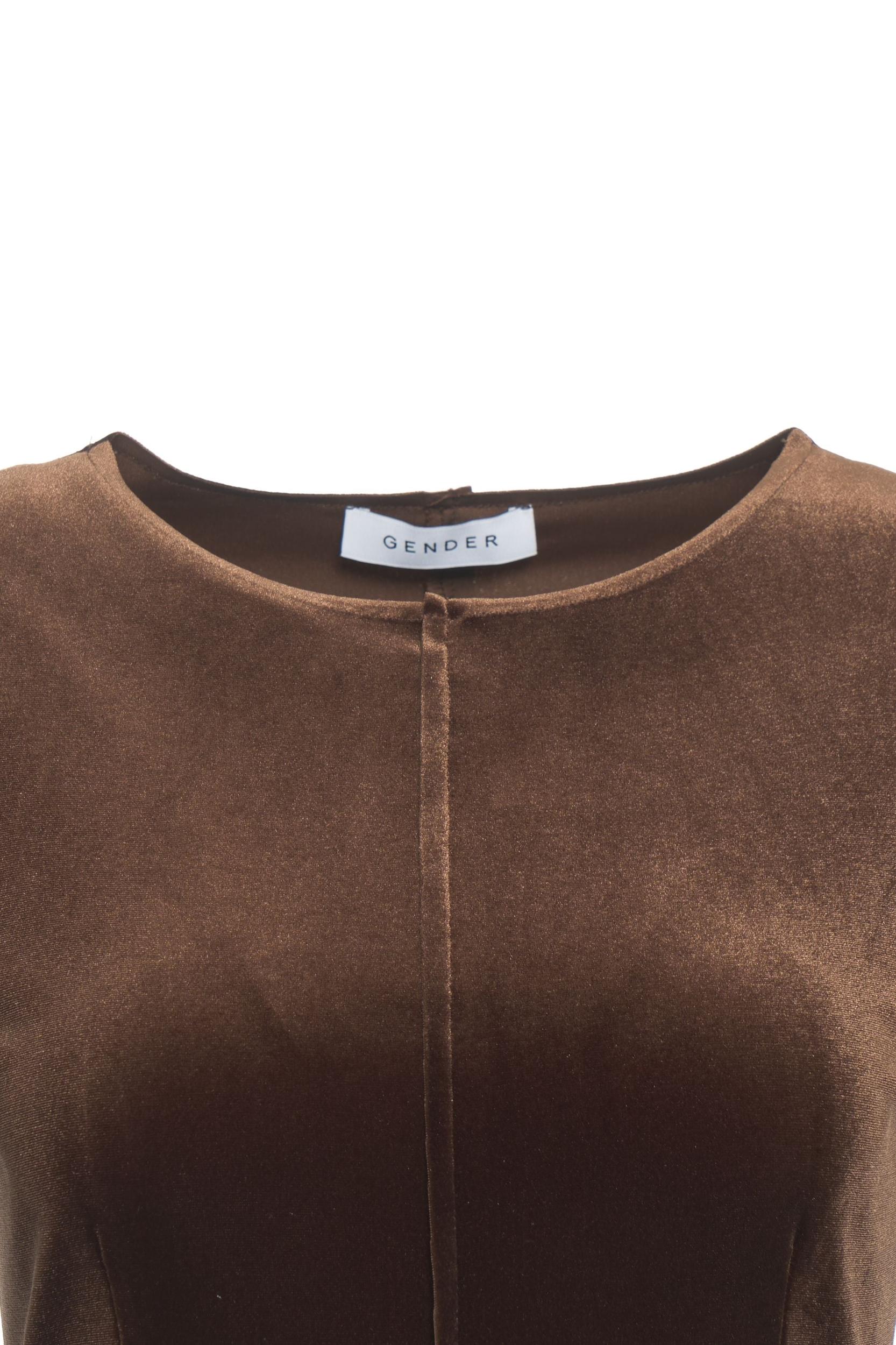 Velvet maxi dress Product Image