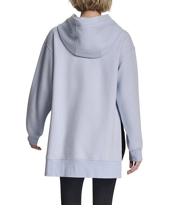 DKNY Sport by Donna Karan French Terry Oversized Long Sleeve Hoodie Product Image