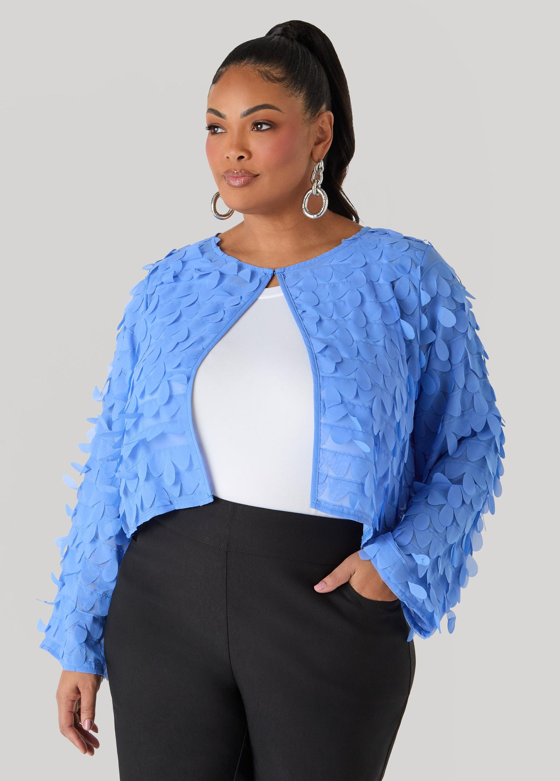 Cropped Petal Jacket Product Image
