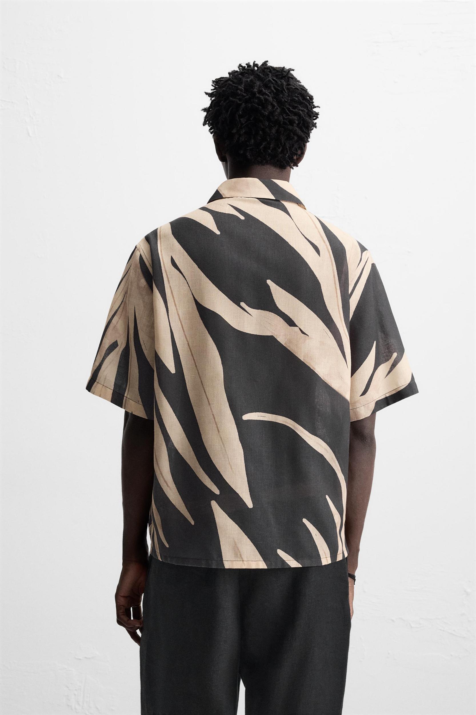 LEAF PRINT SHIRT Product Image