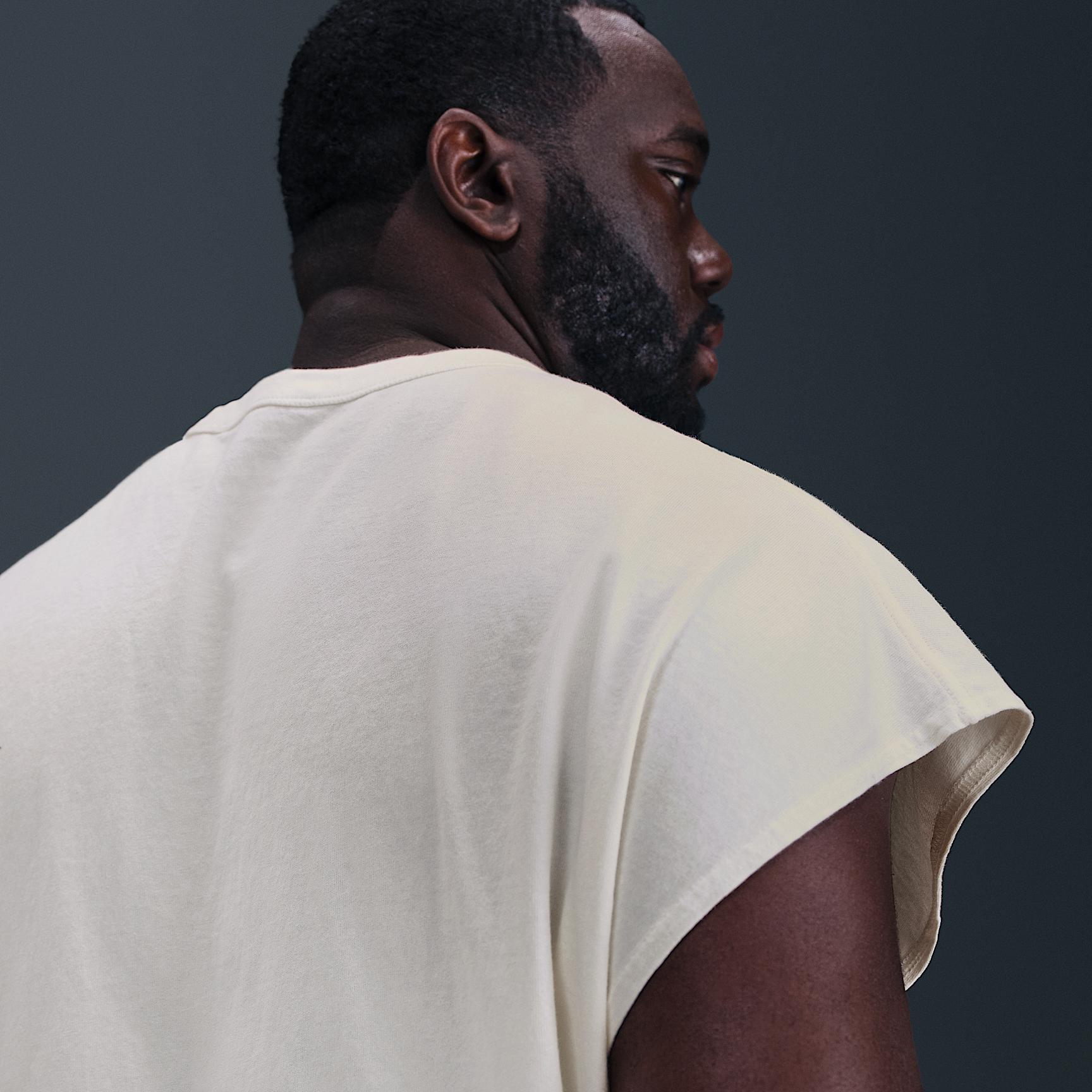 Nike Mens Nike NSW Hot Ones Sleeveless T-Shirt - Mens Sail/Multi Product Image