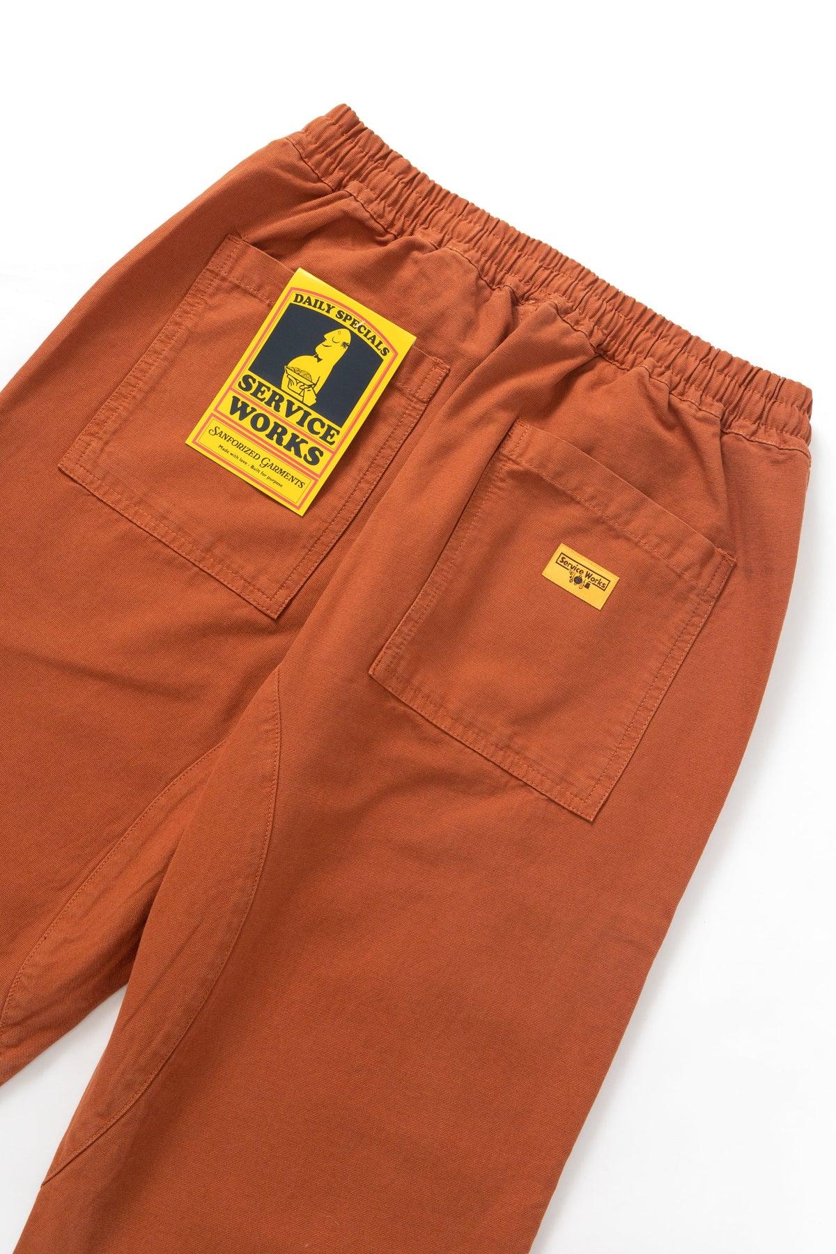 Service Works - Classic Chef Pants - Terracotta Product Image