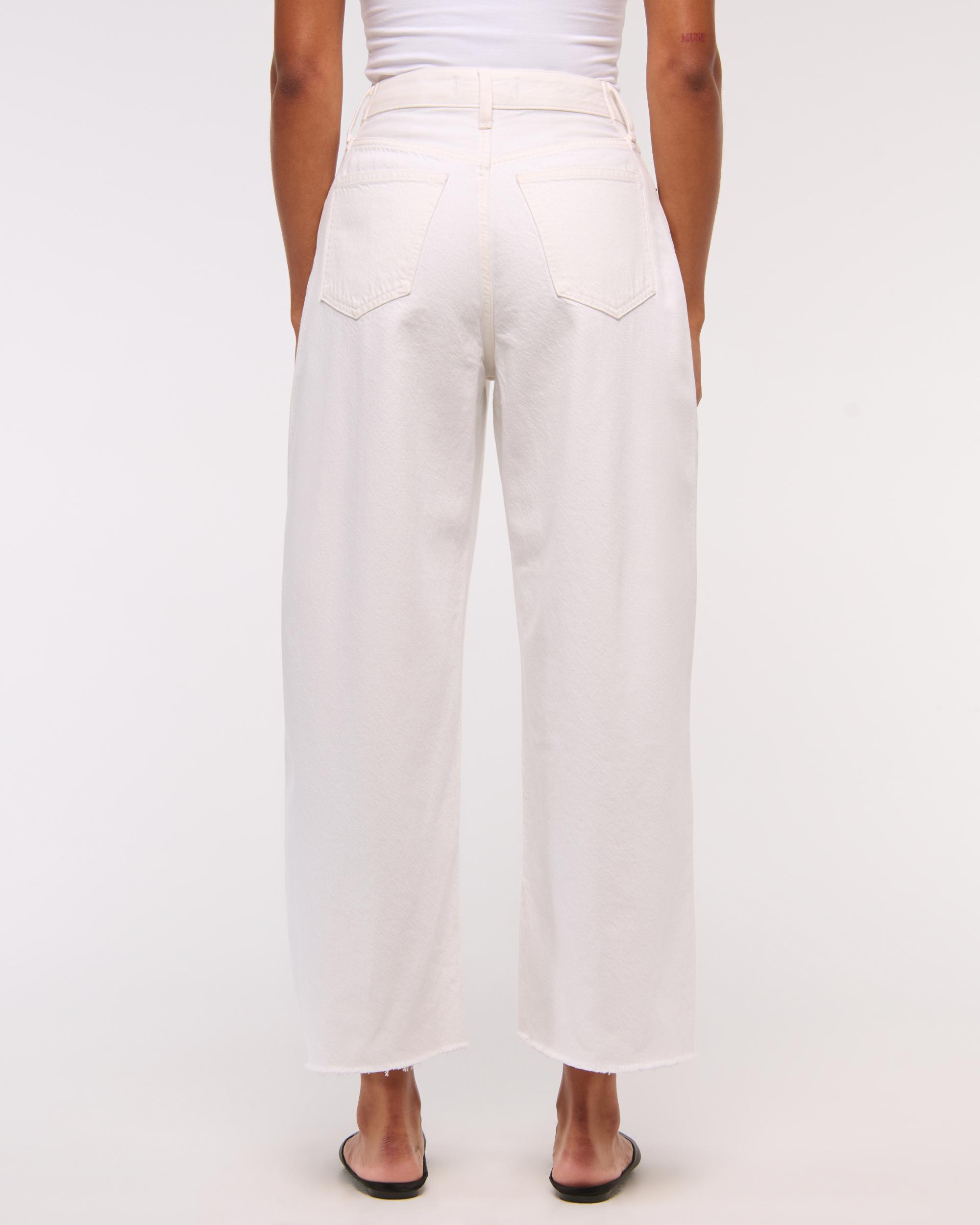 Curve Love High Rise Cropped Wide Leg Jean Product Image