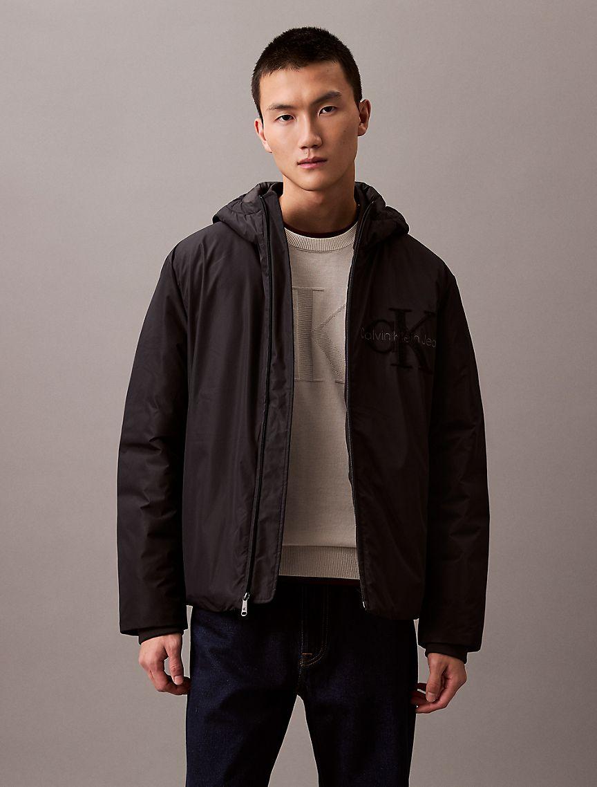 Crinkle Nylon Puffer Jacket Product Image