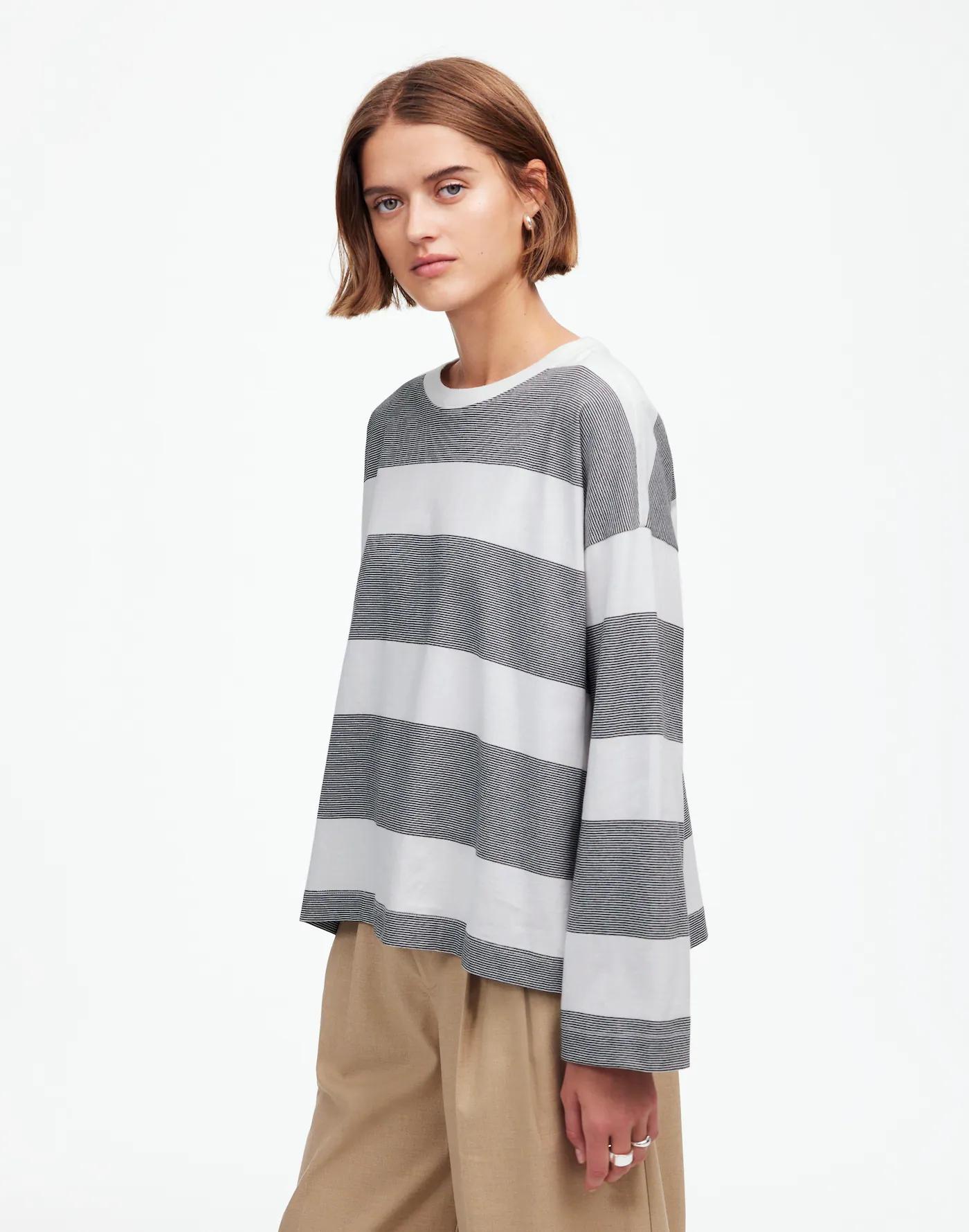 Easy Crewneck Long-Sleeve Tee Product Image