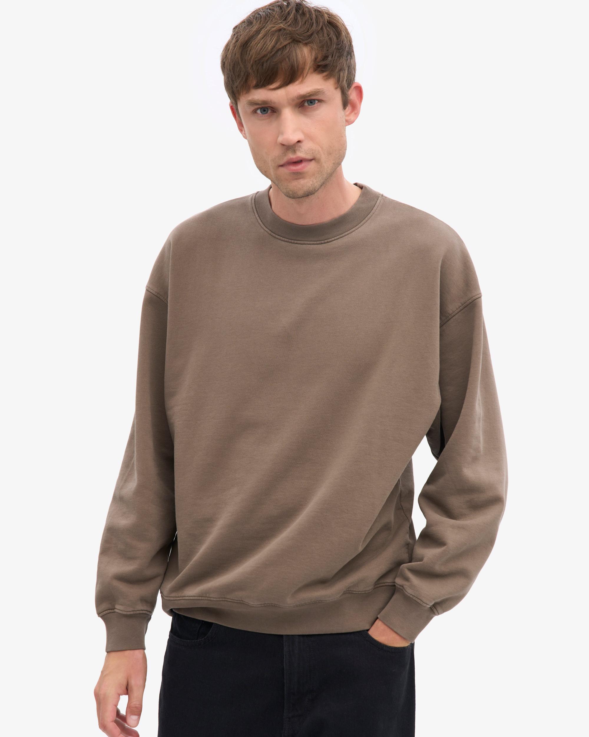 Organic Oversized Crew - Pacific Blue Product Image