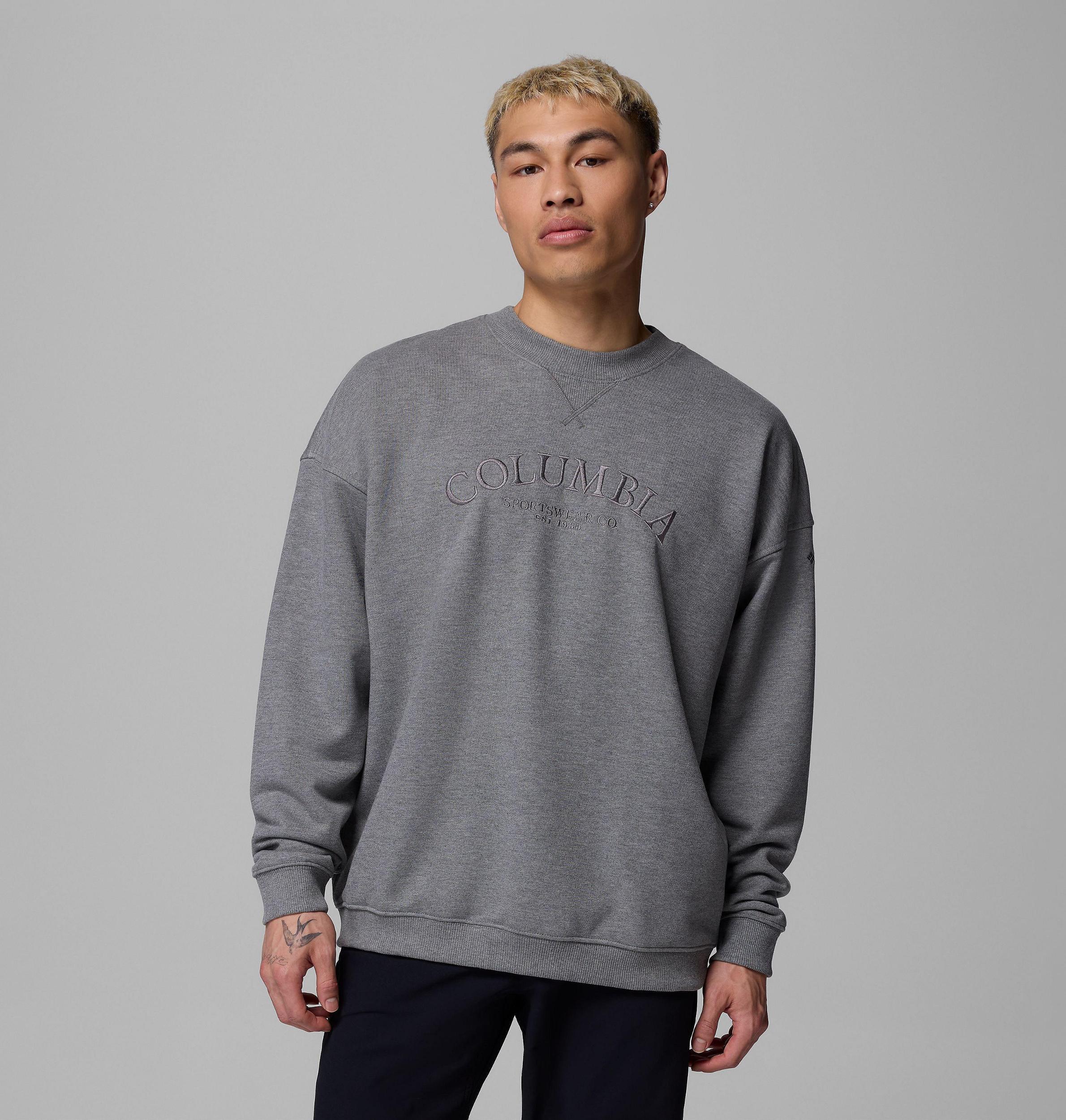 Columbia Mens Bugasweat Graphic Crew- Product Image