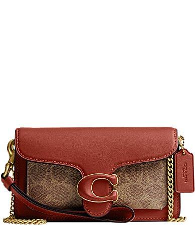 COACH Tabby Wristlet Signature Coated Canvas Convertible Wristlet Crossbody Bag Product Image