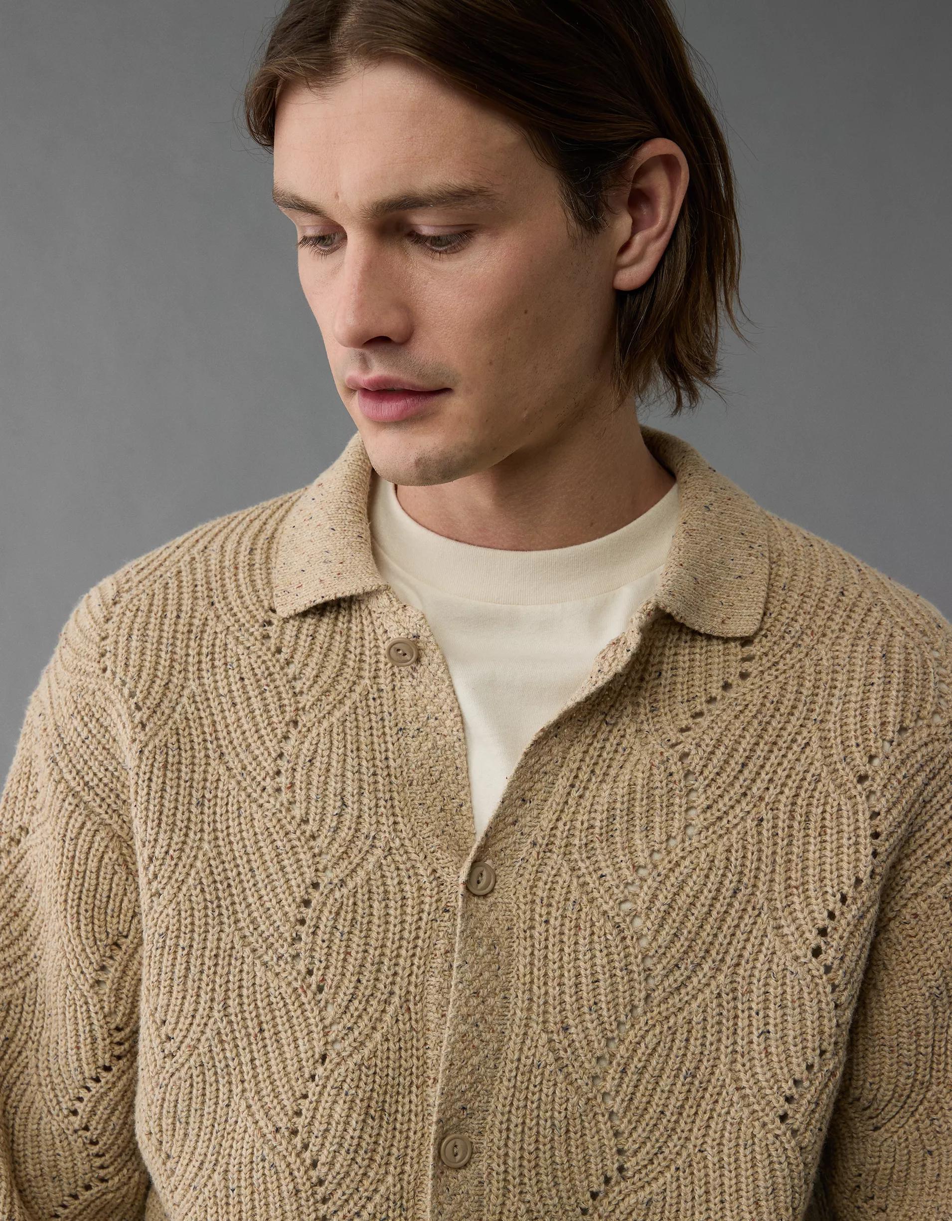 AE Collared Cardigan Product Image