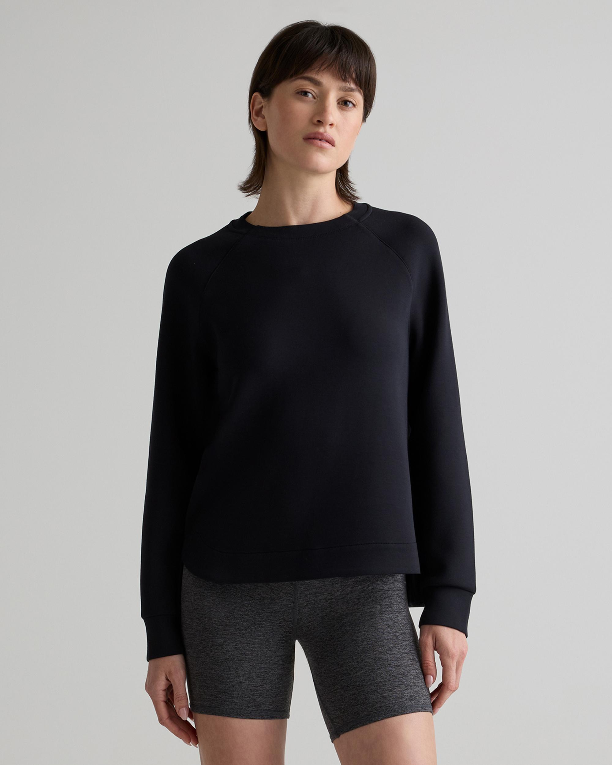 Quince | Women's CloudComfort Crewneck Sweatshirt Tencel Product Image