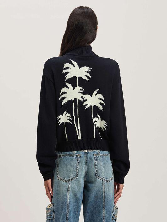 PALMS KNIT TRACK TOP Product Image