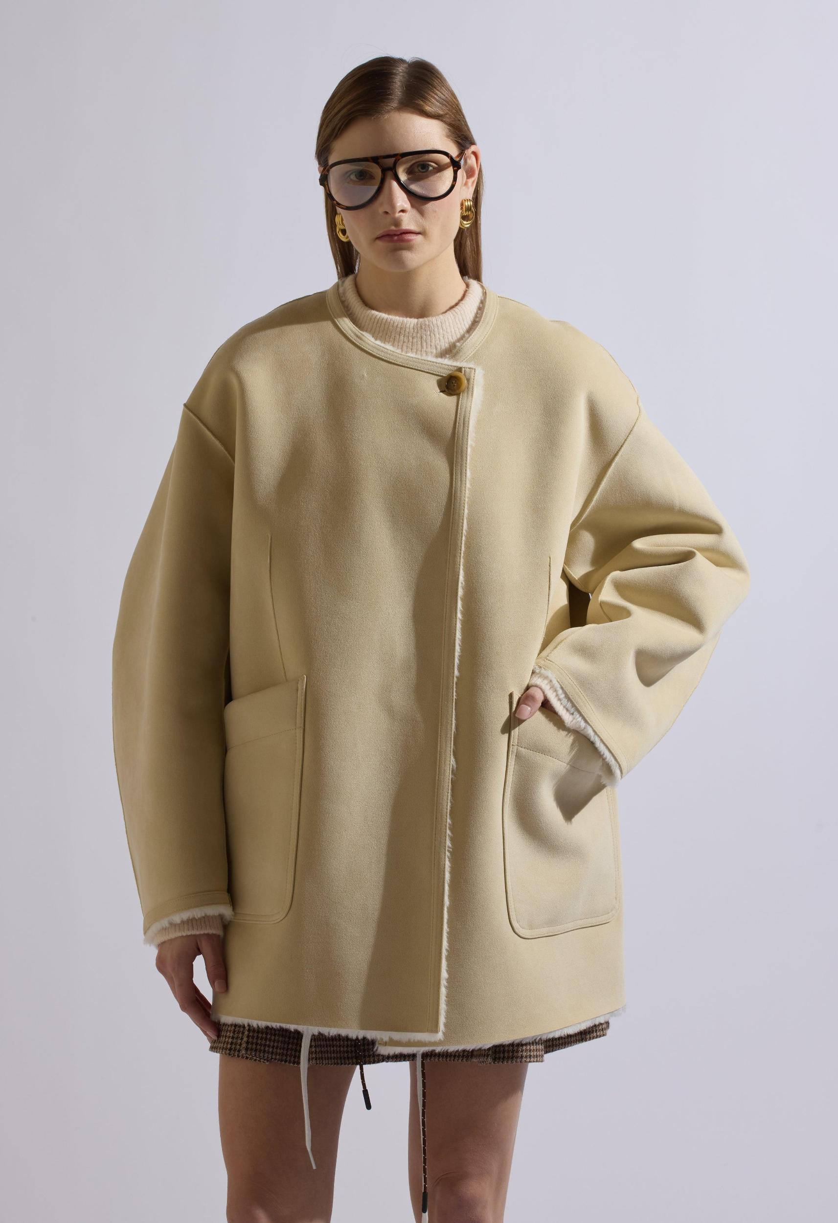 Rose Reversible Shearling Jacket Product Image