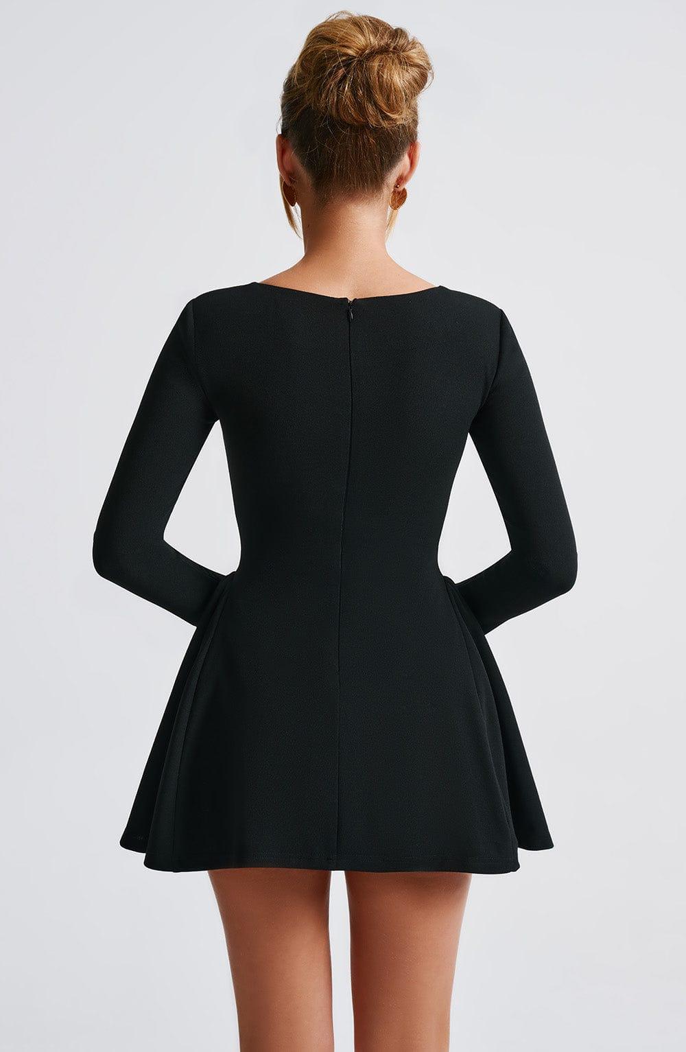 Megan Mini Dress - Black Product Image