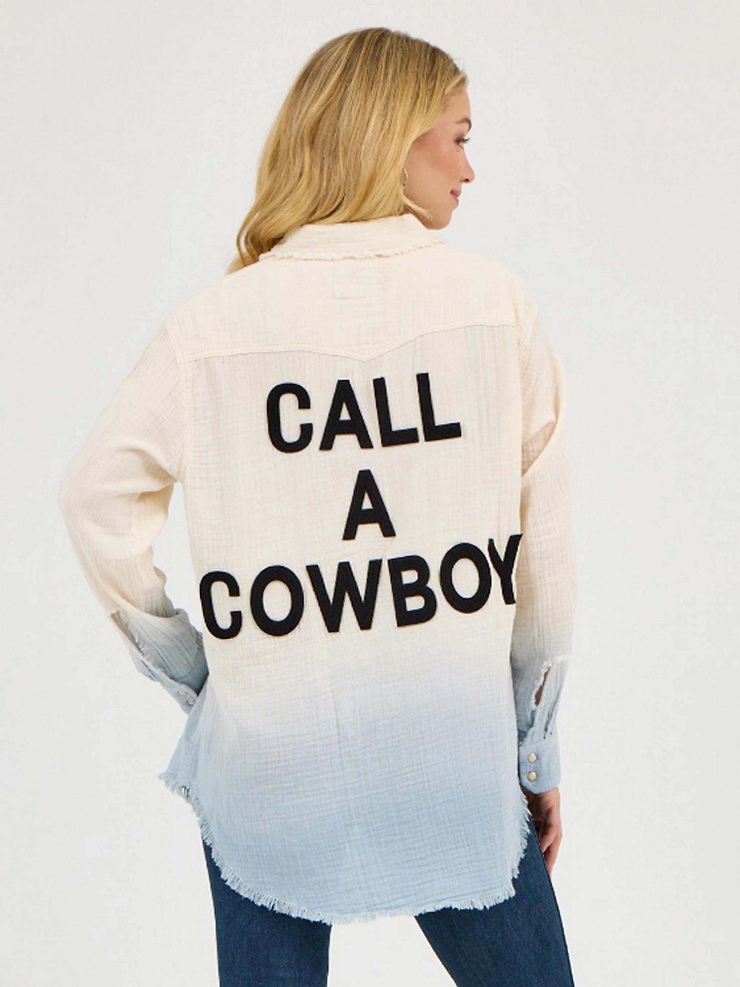 Wrangler x Lainey Wilson Gauzy Dip-Dye Western Snap Shirt | Women's TOPS | Wrangler® Product Image