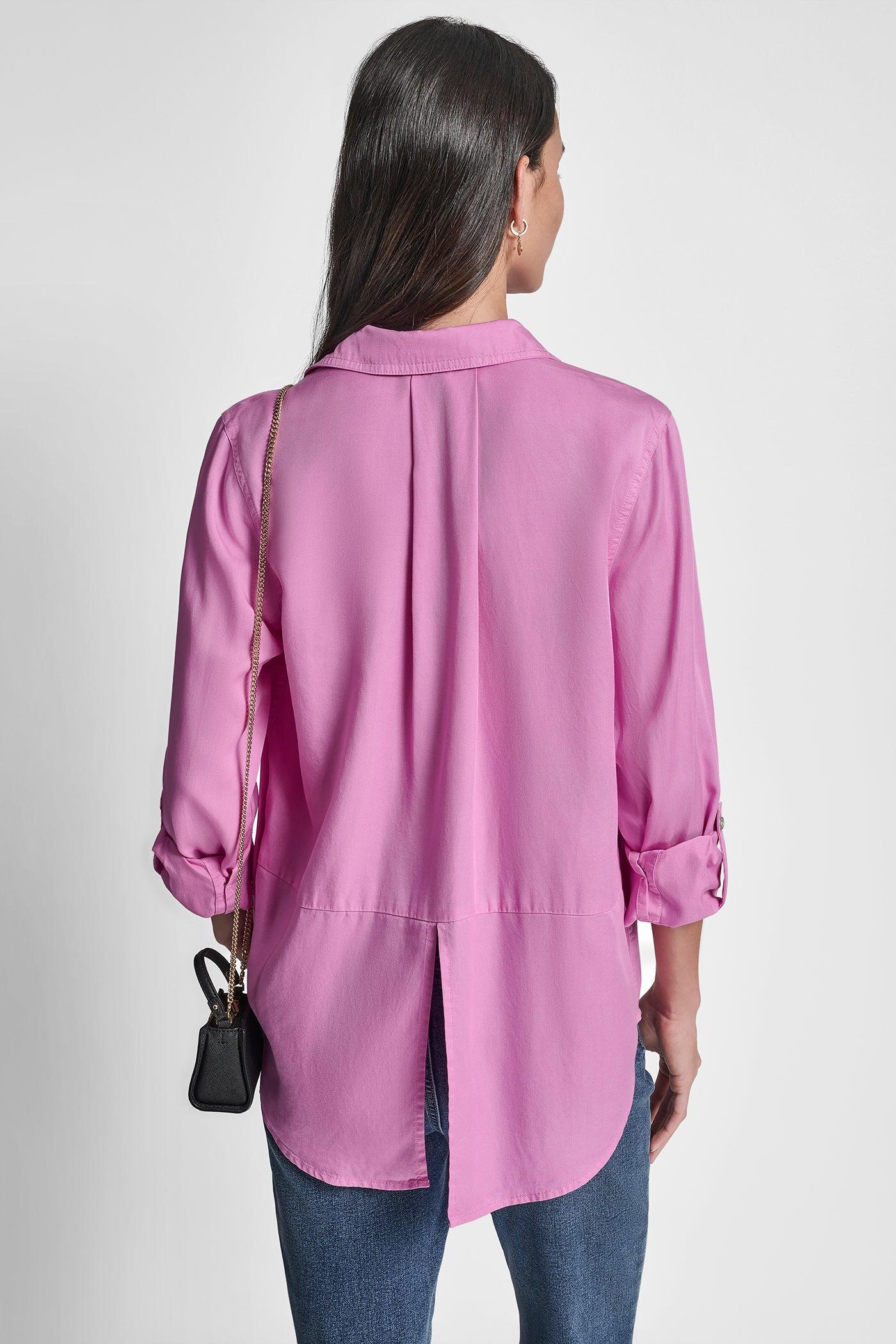 SPLIT BACK BUTTON FRONT WITH ROLL TAB Product Image