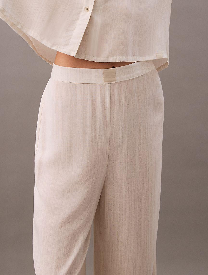 Woven Viscose Sleep Pants Product Image